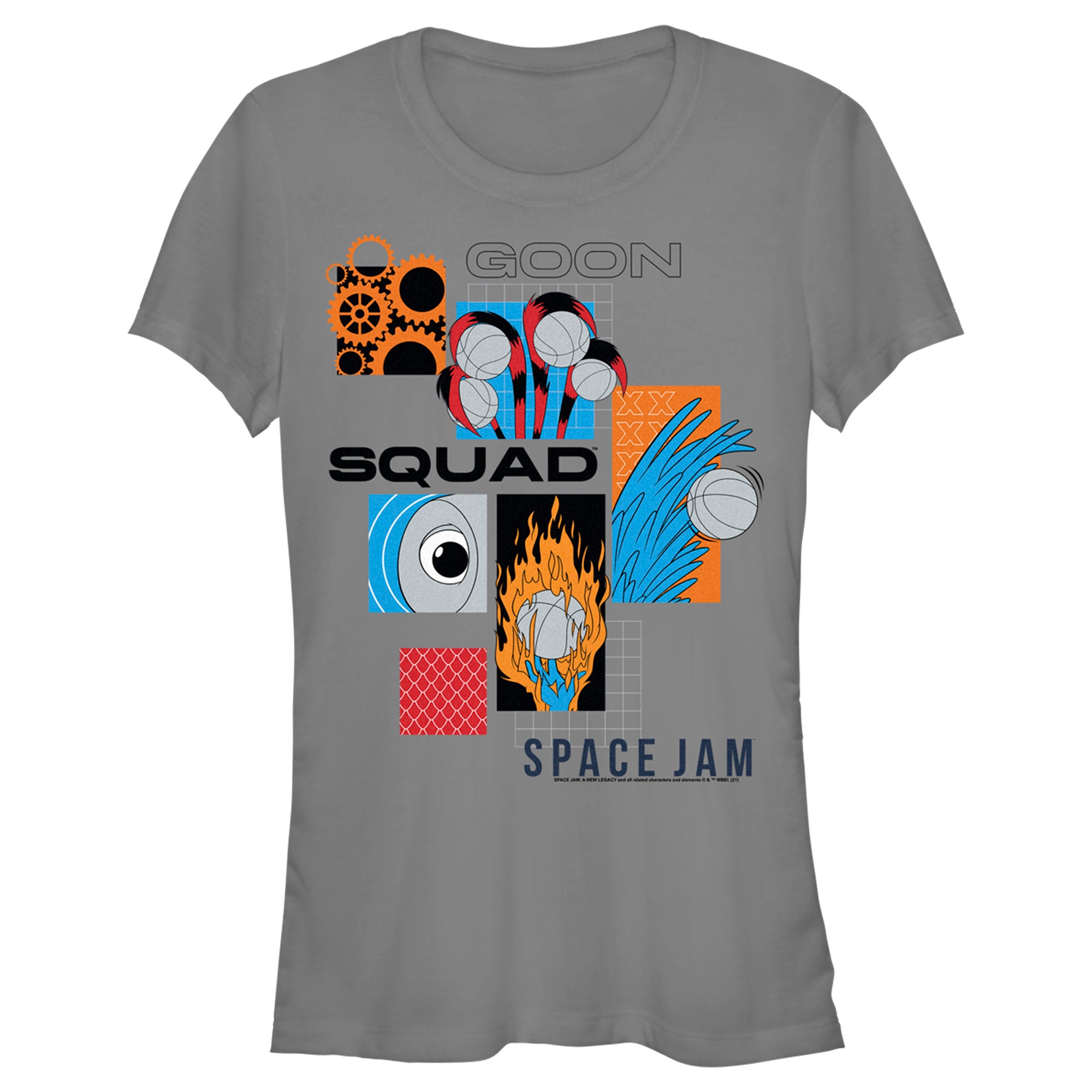 Space Jam: A New Legacy Junior’S Goon Squad Abstract  T-Shirt