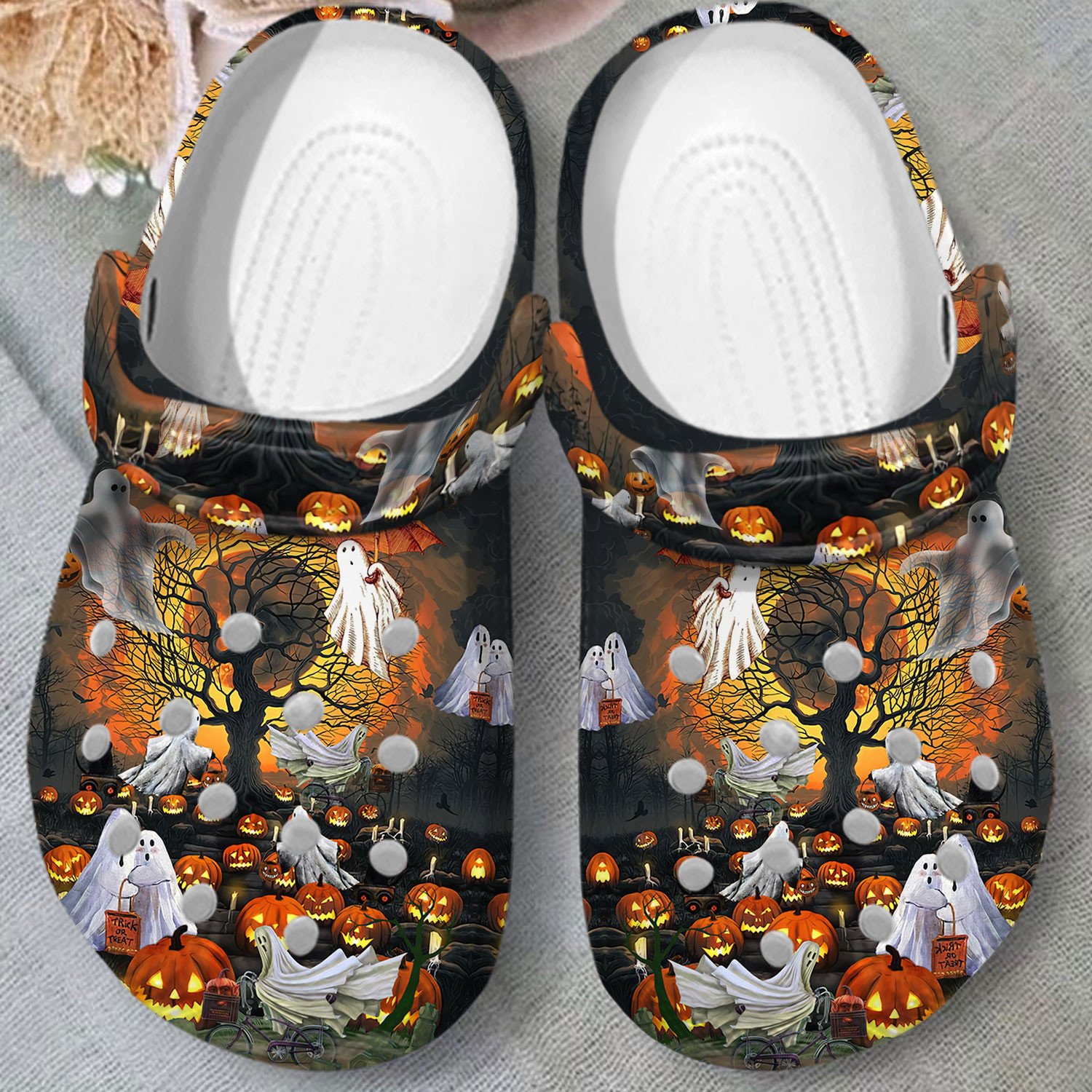 God Pumpkin #Txh Clog Shoes – Justbeperfect_Shop