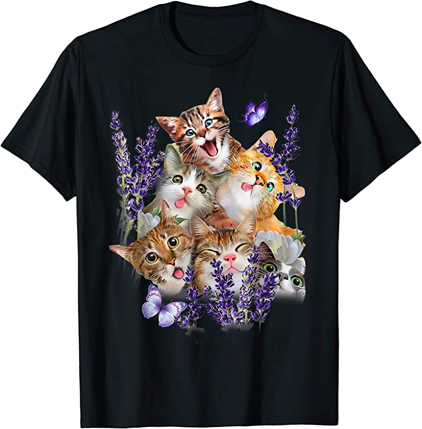 The-Mountain Men’s Kitten Funny Cats T-Shirt