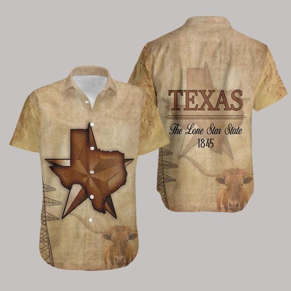 Texas The Lone Star State Unisex Hawaii Shirt For Men Women Ha11654