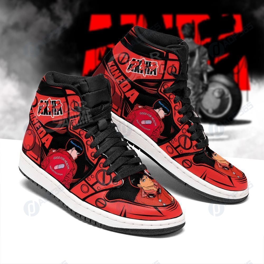 Shotaro Kaneda Sneakers Akira Anime Shoes Fan Gift Idea Mn05 Air Jordan 13 Shoes Hajd2403146