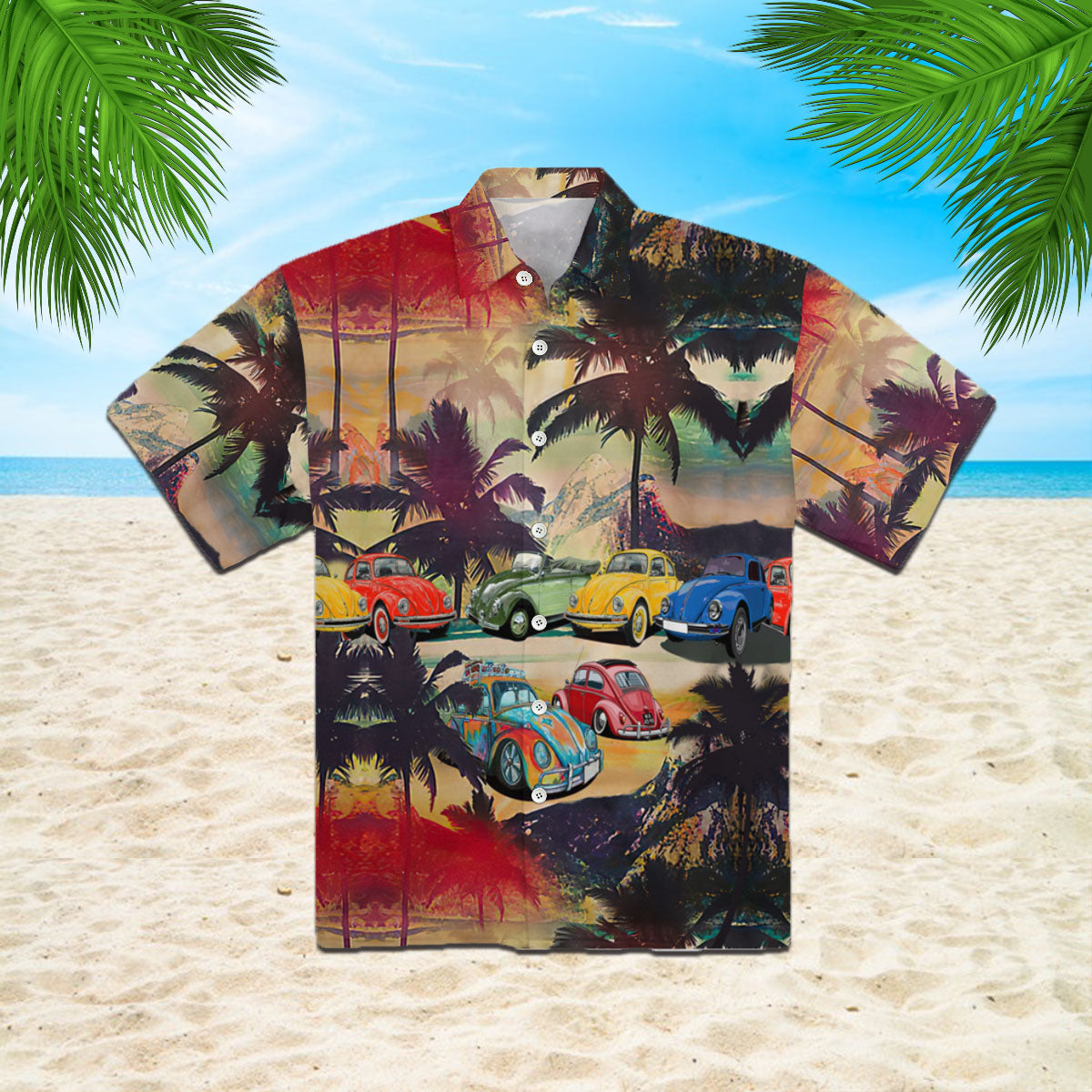 Bug Car Hawaii Shirt For Men And Women Ha74055