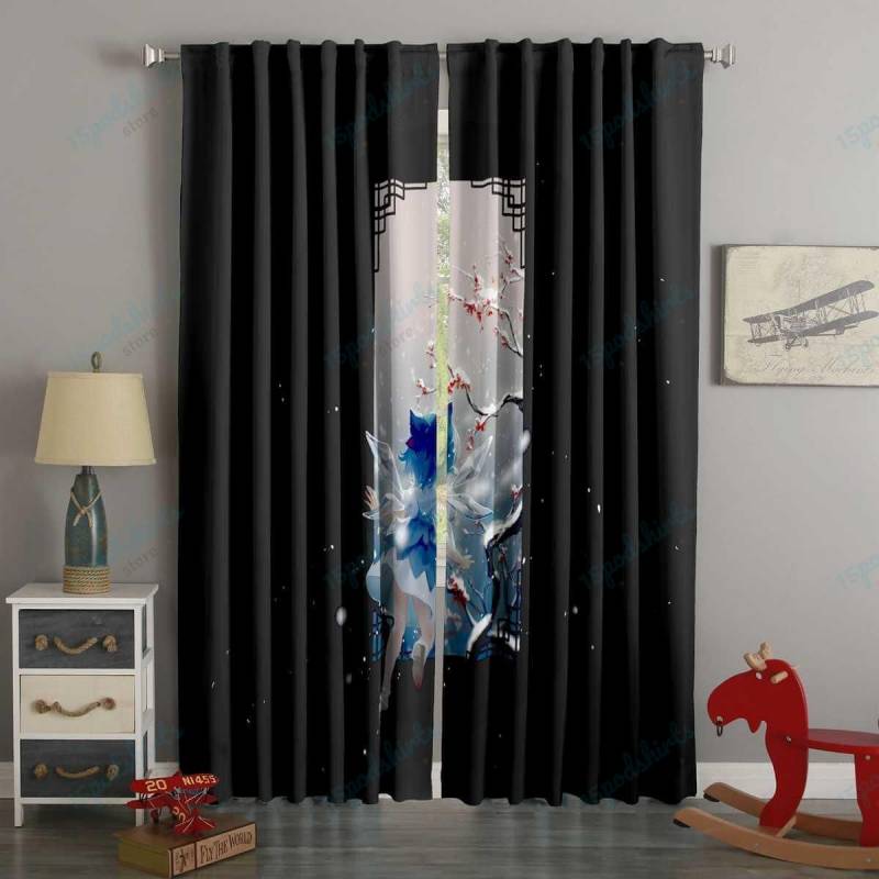 3D Printed Snowfall Style Custom Living Room Curtains