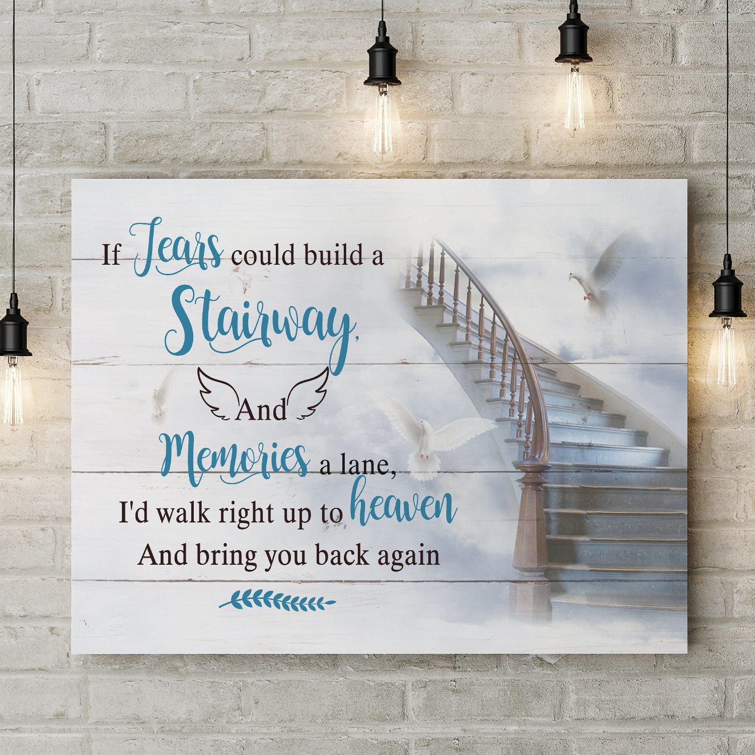 Bring You Home – Personalized Custom Matte Canvas, Memorial Gifts