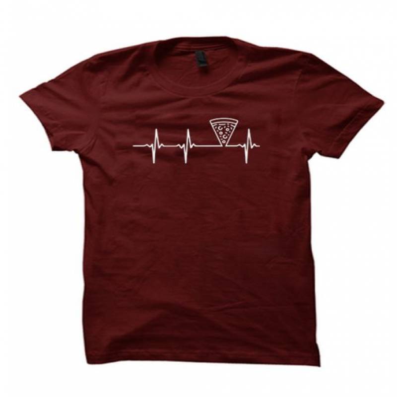 Pizza Heart Monitor t-shirt