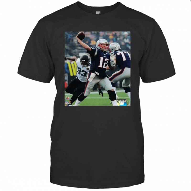 Tom Brady Framed New England Patriots AFC Championship T-Shirt