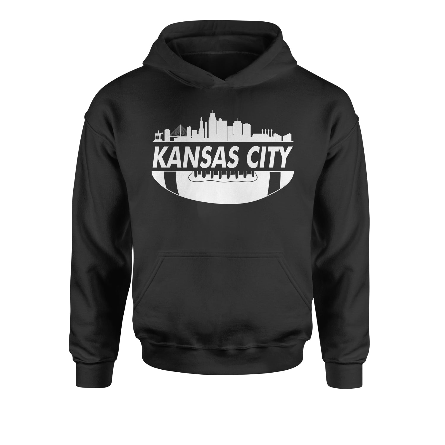 Kansas City Skyline Youth-Sized Hoodie