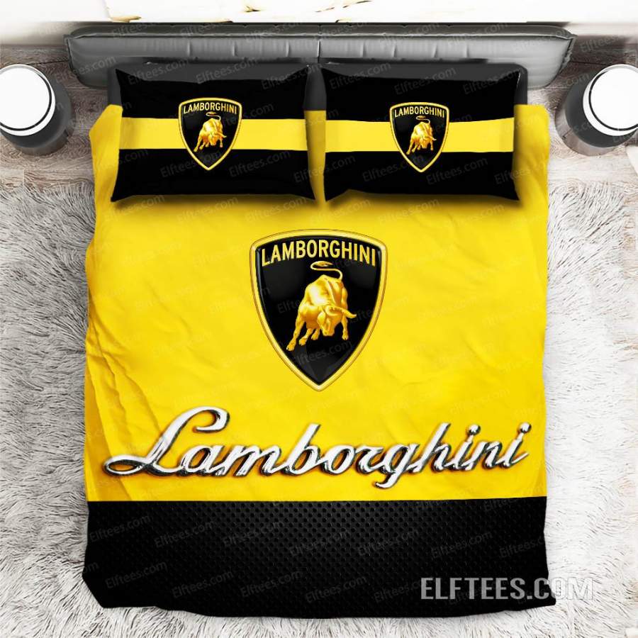 Lamborghini Bed Set – Lamborghini Car Duvet Cover – LB02