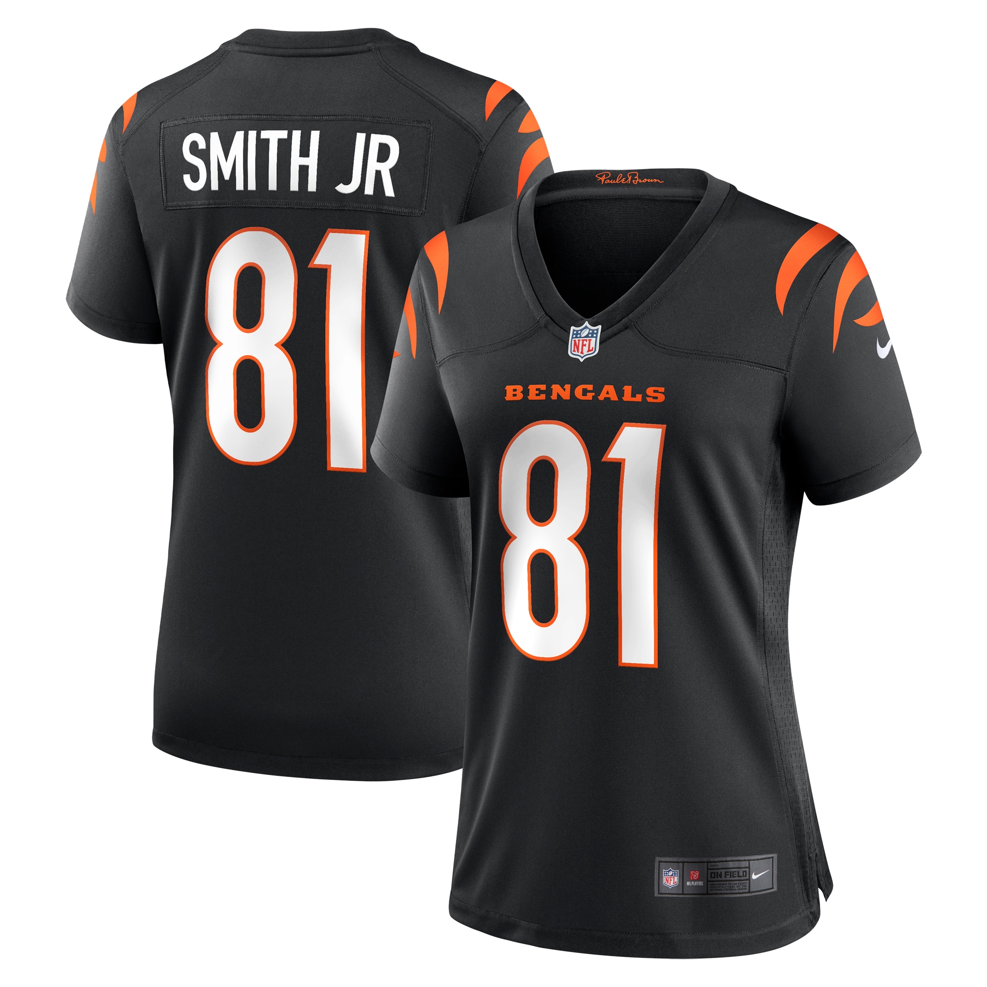 Women’s Cincinnati Bengals Irv Smith Jr. Black Game Jersey