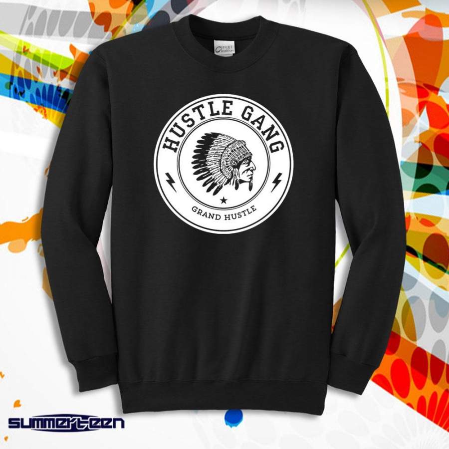 Hustle Gang Grand Hustle Logo Men’S Sweatshirt