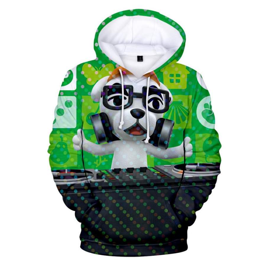 Animal Crossing Dog K.K. Slider Hoodie