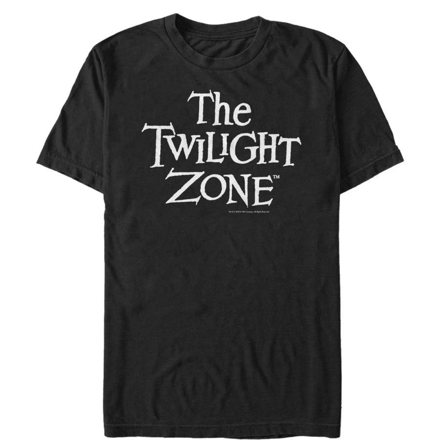 The Twilight Zone Men’s Classic Logo  T Shirt