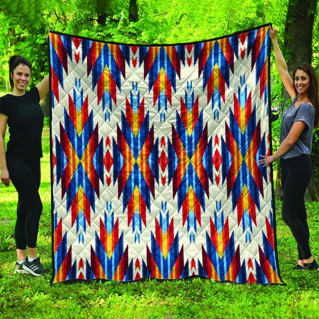 Native American Premium Quilt Native Pattern Version 26