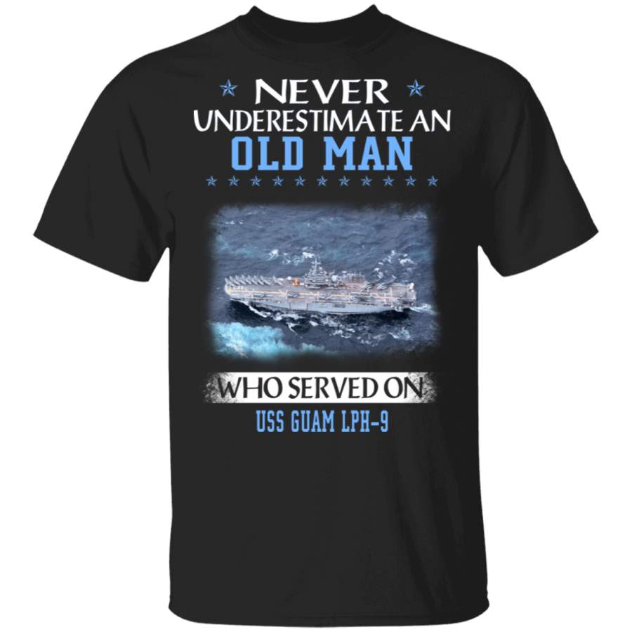 USS Guam LPH-9 Veterans Day Christmas Gift T-Shirt