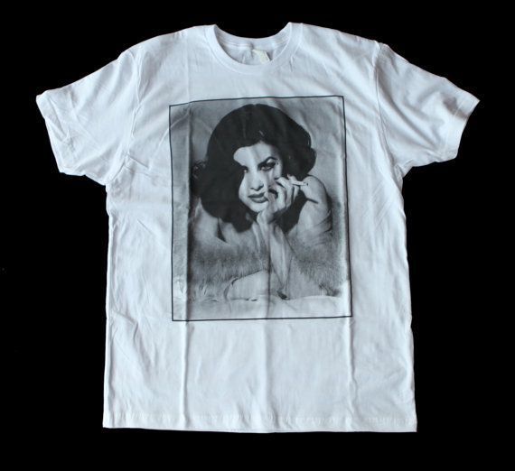 Sherilyn Fenn Shirt Sultry Shot Smoking By Jerkolantern Shirt