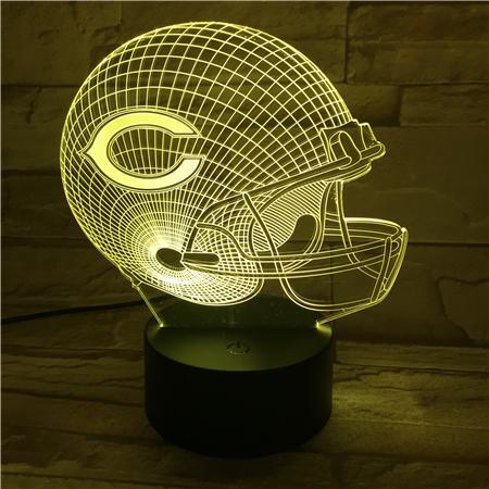 Chicago Bears 3D Illusion Led Lamp