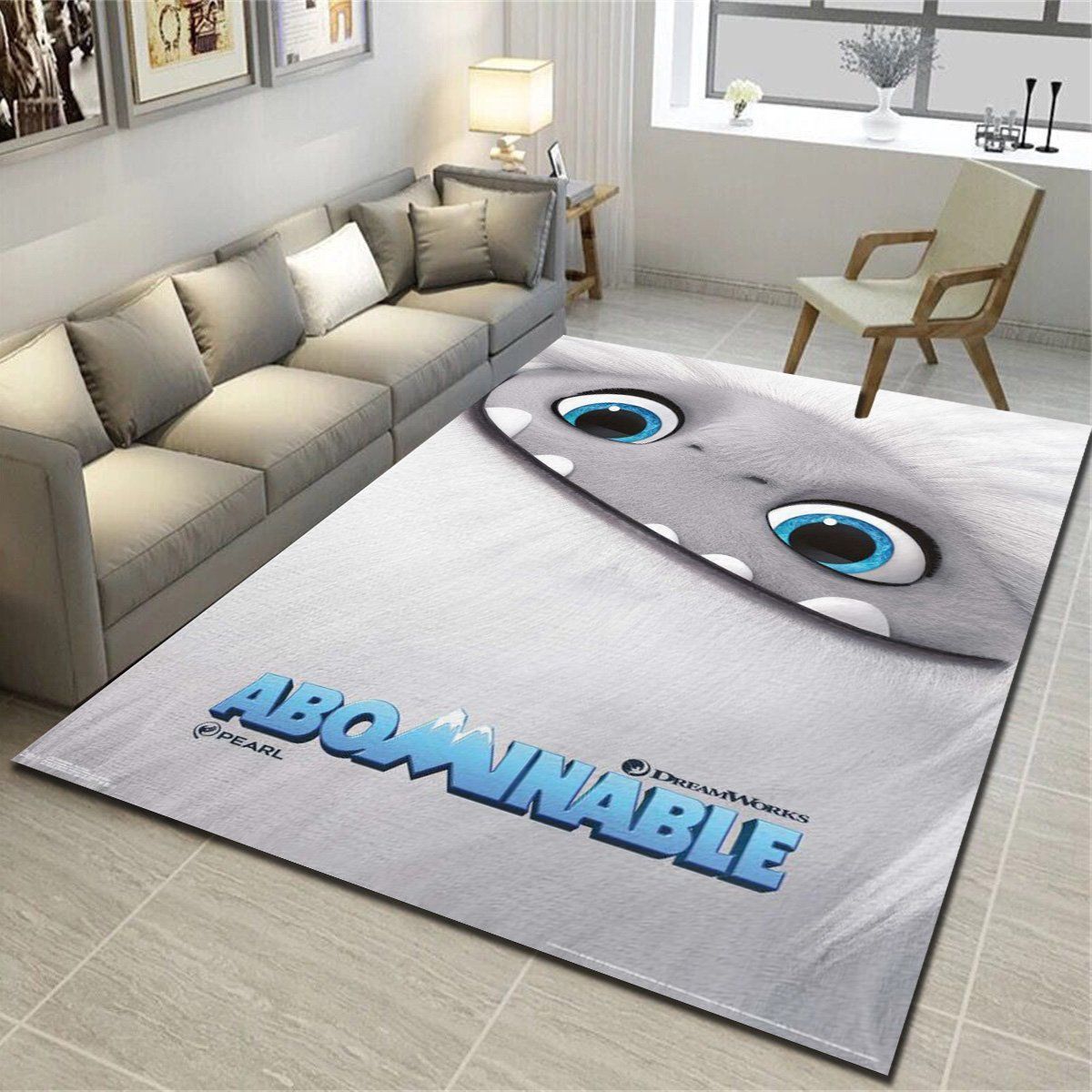 Dreamworks Abominable One Sheet Rugs, Living Room Carpet