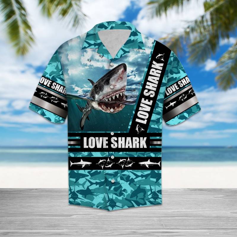 Shark Love TY0408 – Hawaiian Shirt