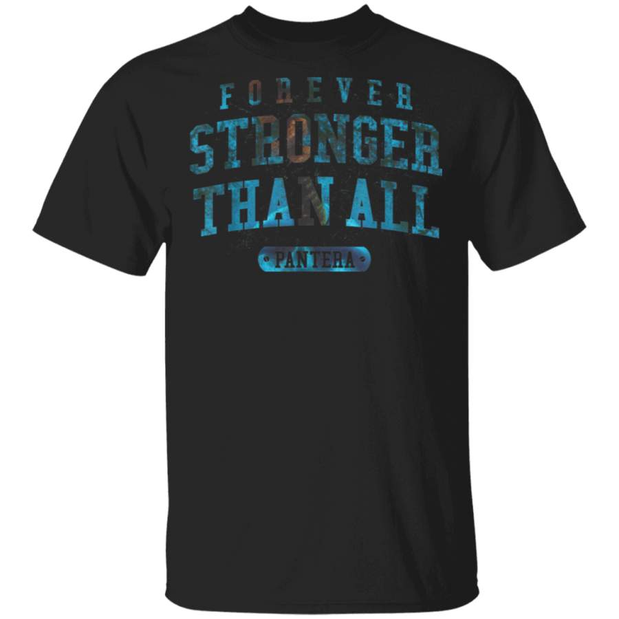 Pantera Official Forever Stronger Than All Blue TShirt