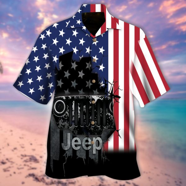 Jeep Merica Hawaii Of July Hawaii Summer Hawaii Shirt For Women Ha34304