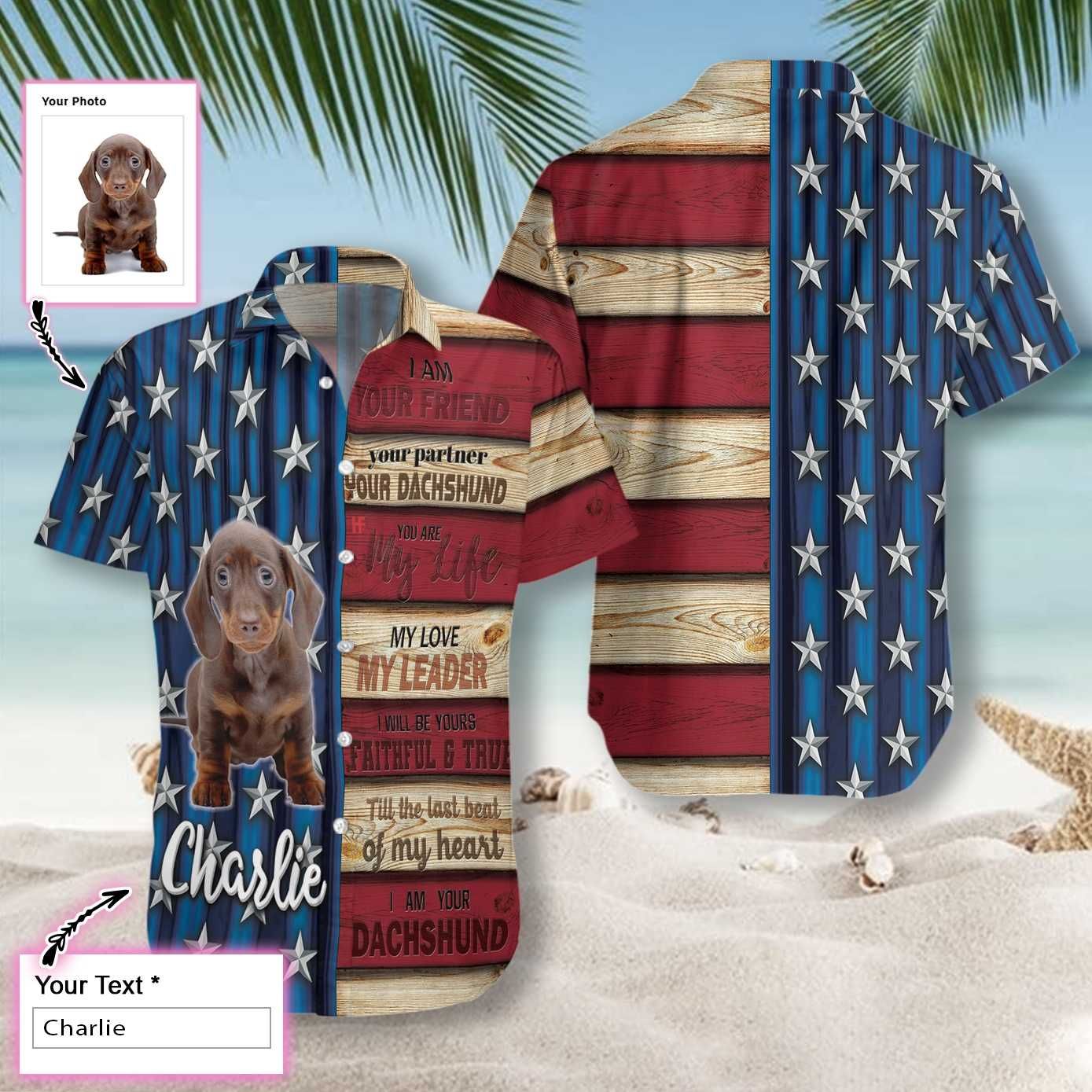 Dachshund With Sayings 0812 Custom Hawaii Shirt Ha15819