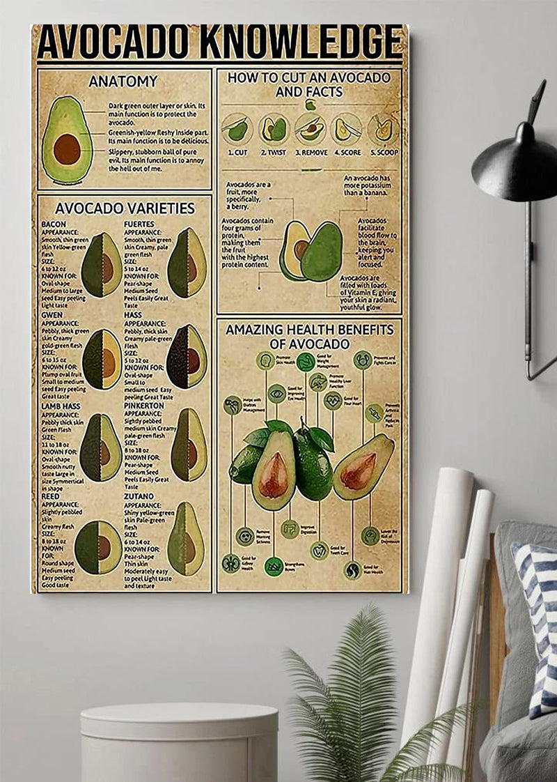 Avocado Knowledge Poster