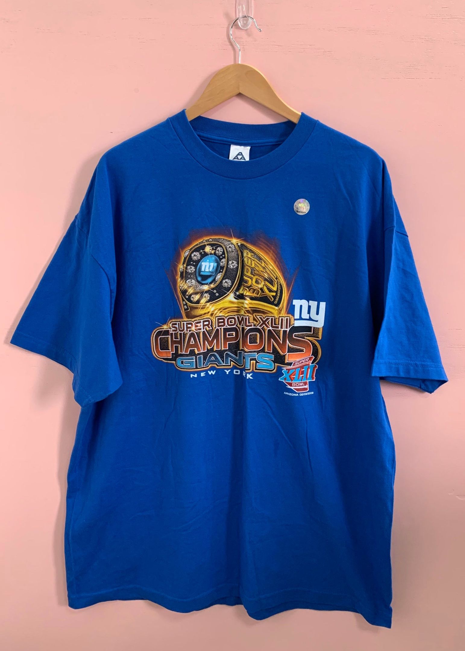 New York Giants Super Bowl Ii Champions T-Shirt