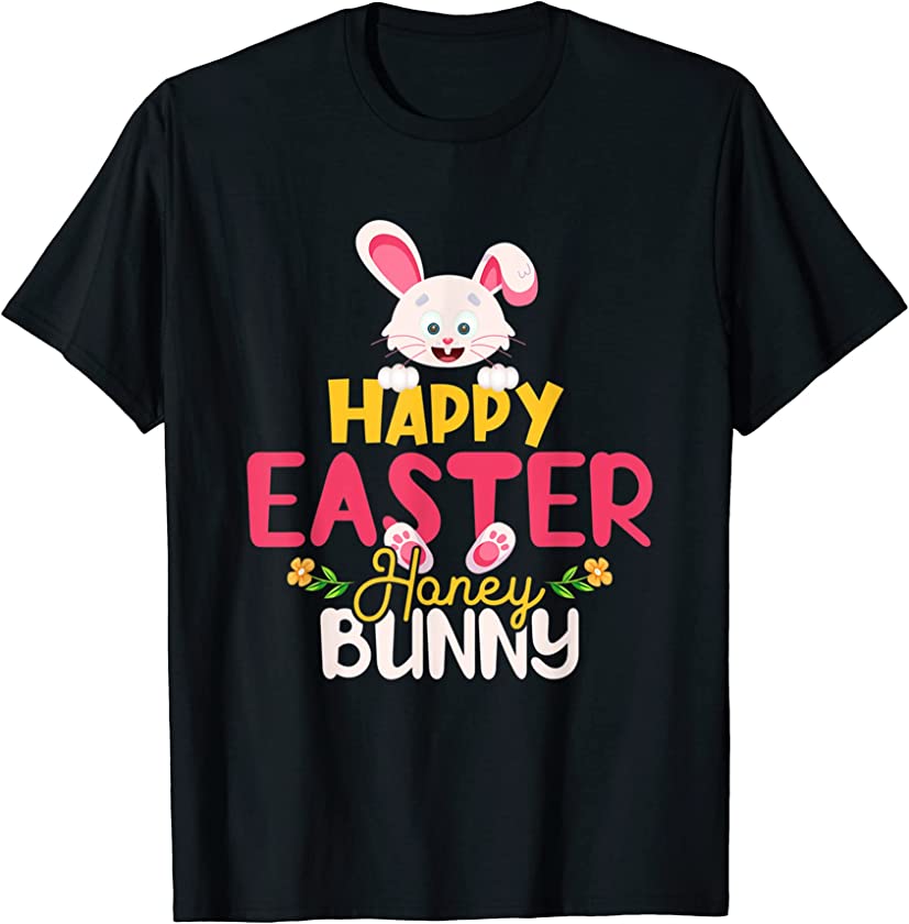 Rabbit Face Funny Easter Day Women T-Shirt