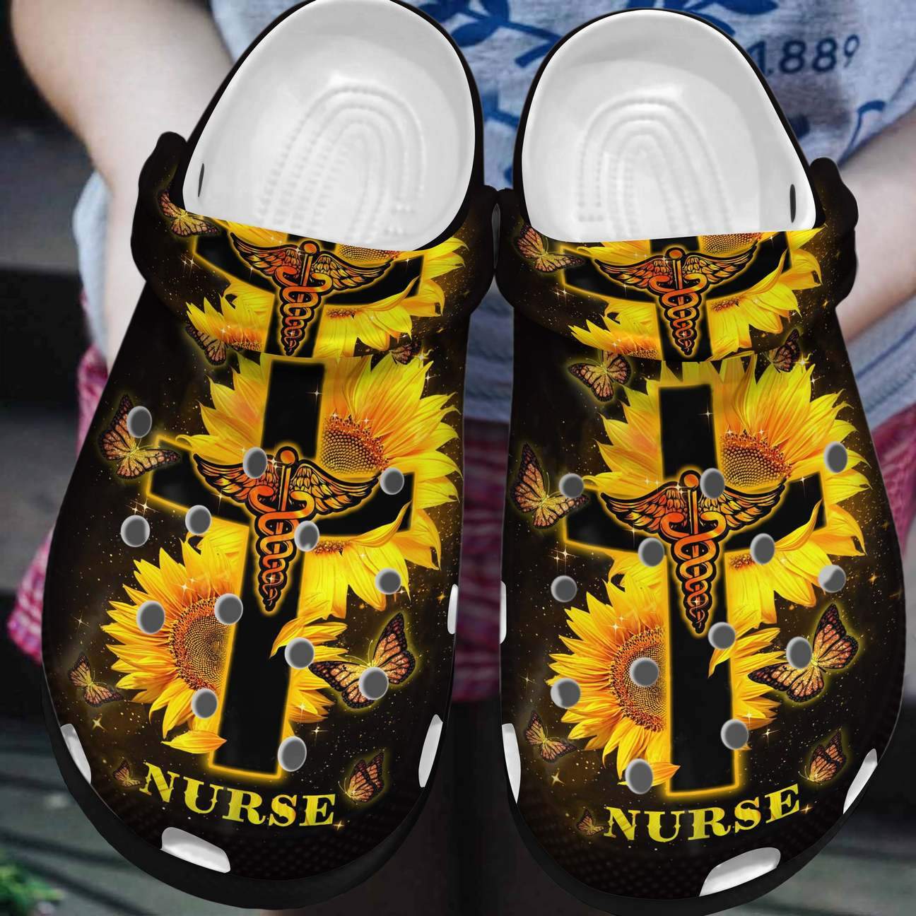 Nurse Personalized Clog, Custom Name, Text, Color, Number Fashion Style For Women, Men, Kid, Print 3D I Am A Nurse 4