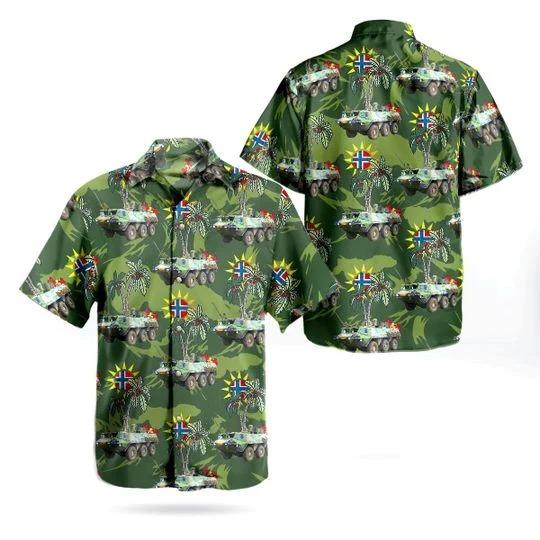 Norwegian Army Sisu Veteran Hawaii Shirt Ha77049