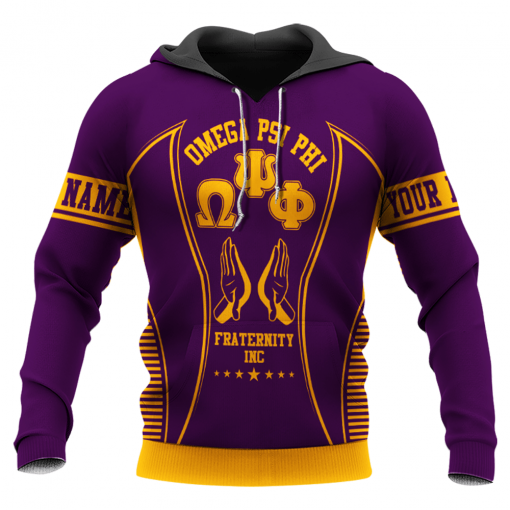 Omega Psi Phi Fraternity, 1911 Hoodie Shirt For Men