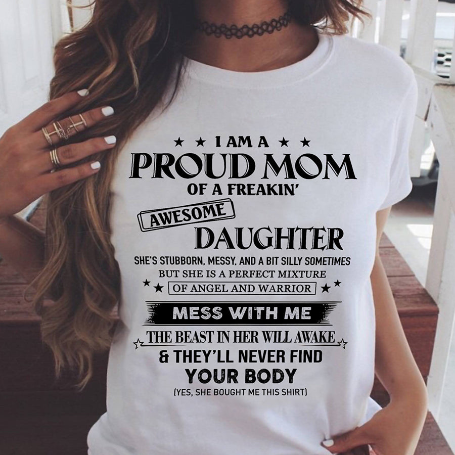 Mother’s Day Gifts From Daughter, Mom Gift From Daughter, Mother’s Day Tee Shirts, Funny Mothers Day Shirts, Mother Day Gift, Mother’s Day T Shirt