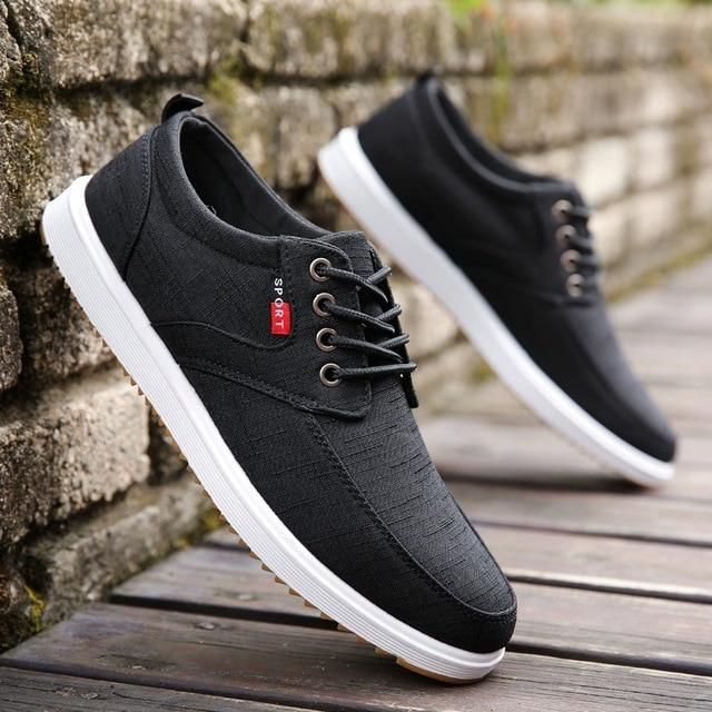 Men Casual Shoes 2019 Shoes Men Breathable Casual Canvas Men Shoes Walking Men Shoes Chaussure Homme Factory sales