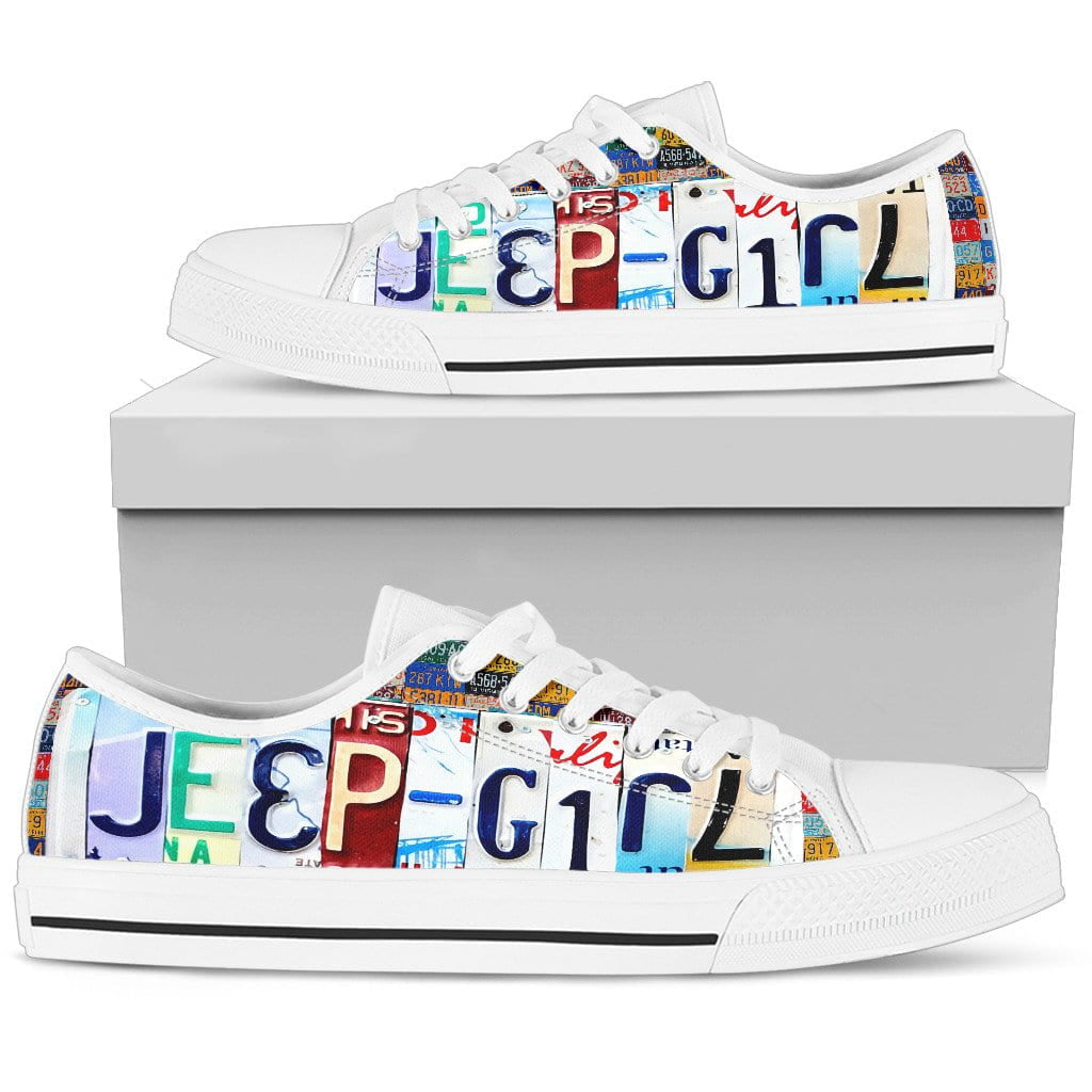 Jeep Girl Low Top Womens Tennis Shoes - FreeClothing Trending