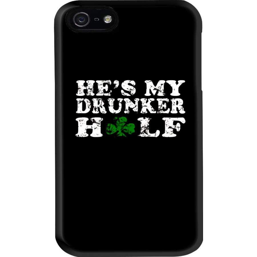 St. Patrick My Drunker Half Couple Phone case