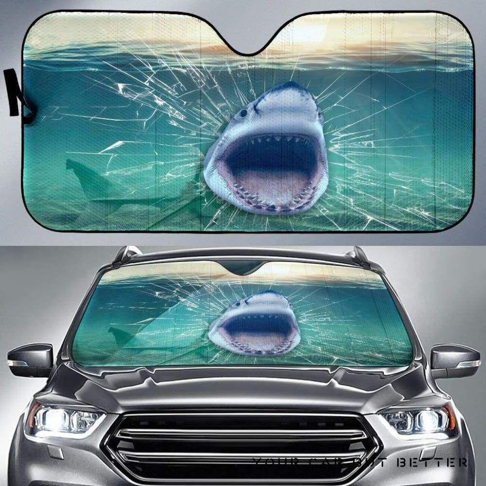 [Car Sunshade] Shark 3d a626