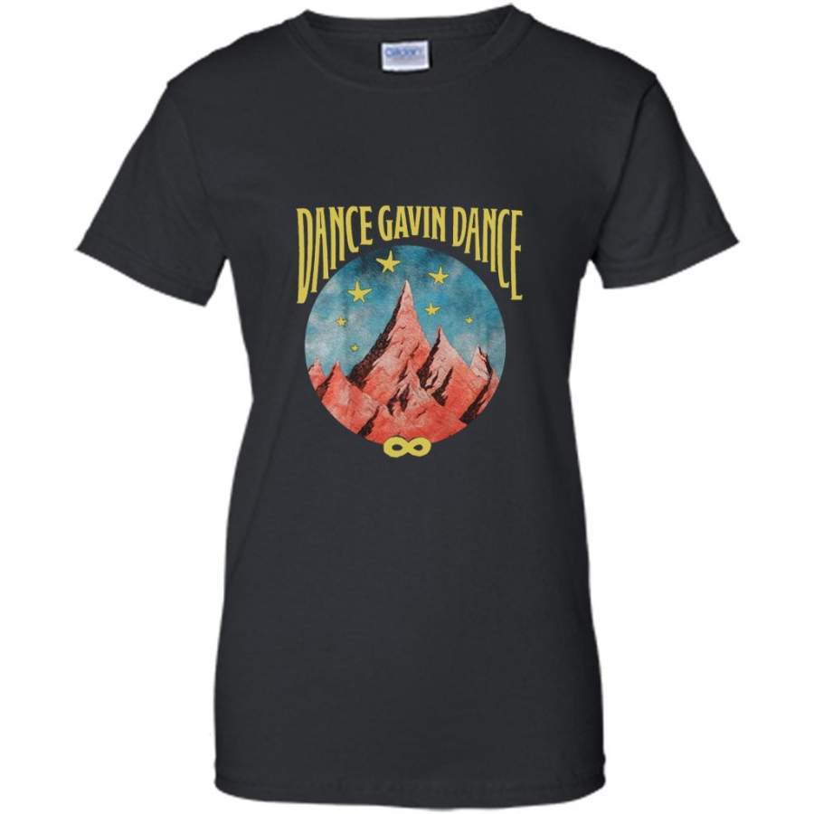 Dance Gavin Dance Mountain Stars Vintage – Gildan Women Shirt