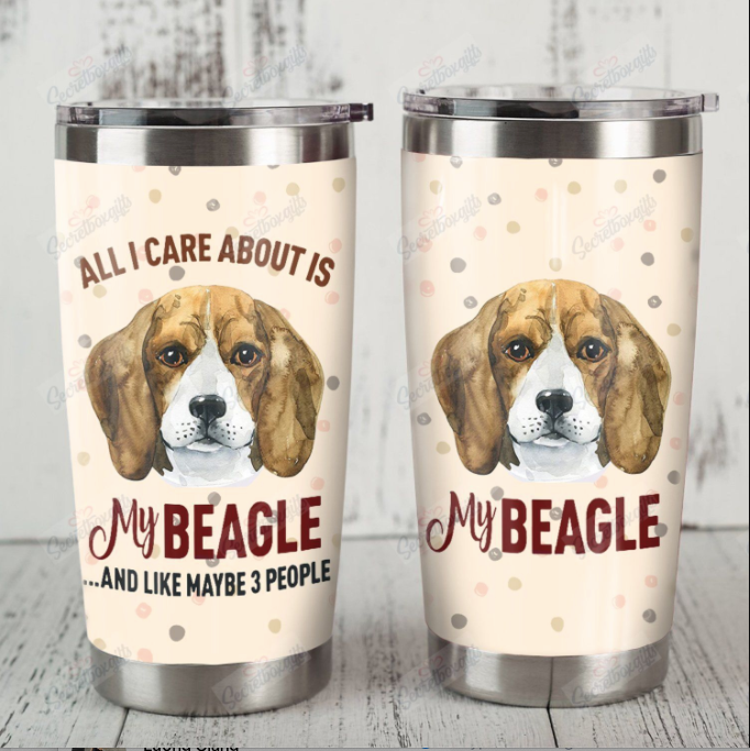 Personalized Beagle Flower Gs-Cl-Ml0704 Tumbler