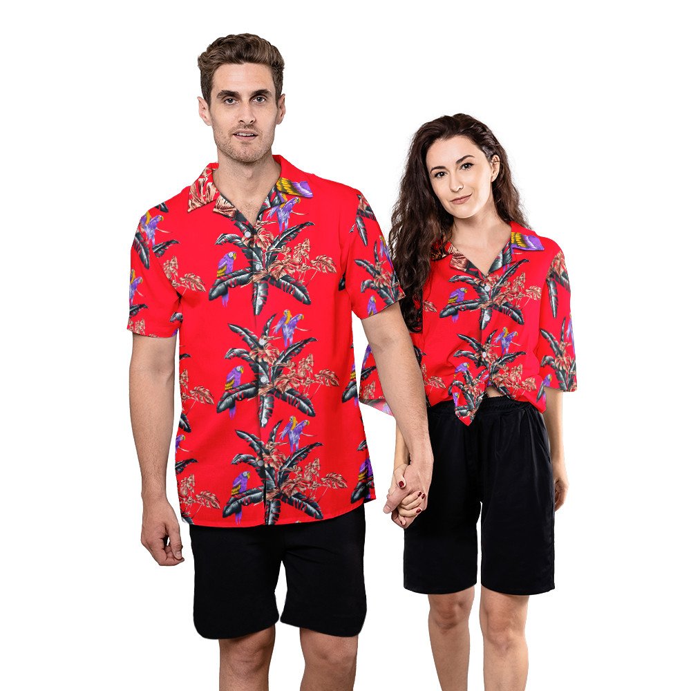 Matching Couple – Original Magnum Pi Aaasr Jmchin Aloha Hawaiian Shirts For Men And Women