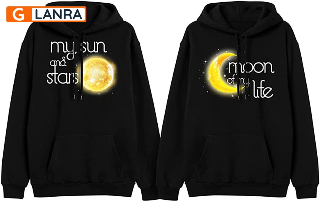 My Sun And Stars Moon Of My Life Hoodie, Sun Moon Couple Hoodie, Matching Couple Hoodie, Husband Wife Hoodie, Unisex Sweater, Sweatshirt