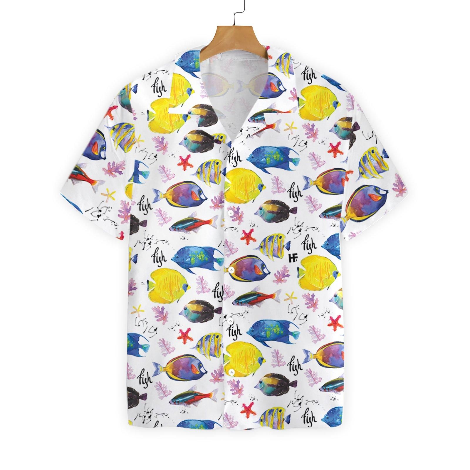 Colorful Fish 2610 Hawaii Shirt Ha5100