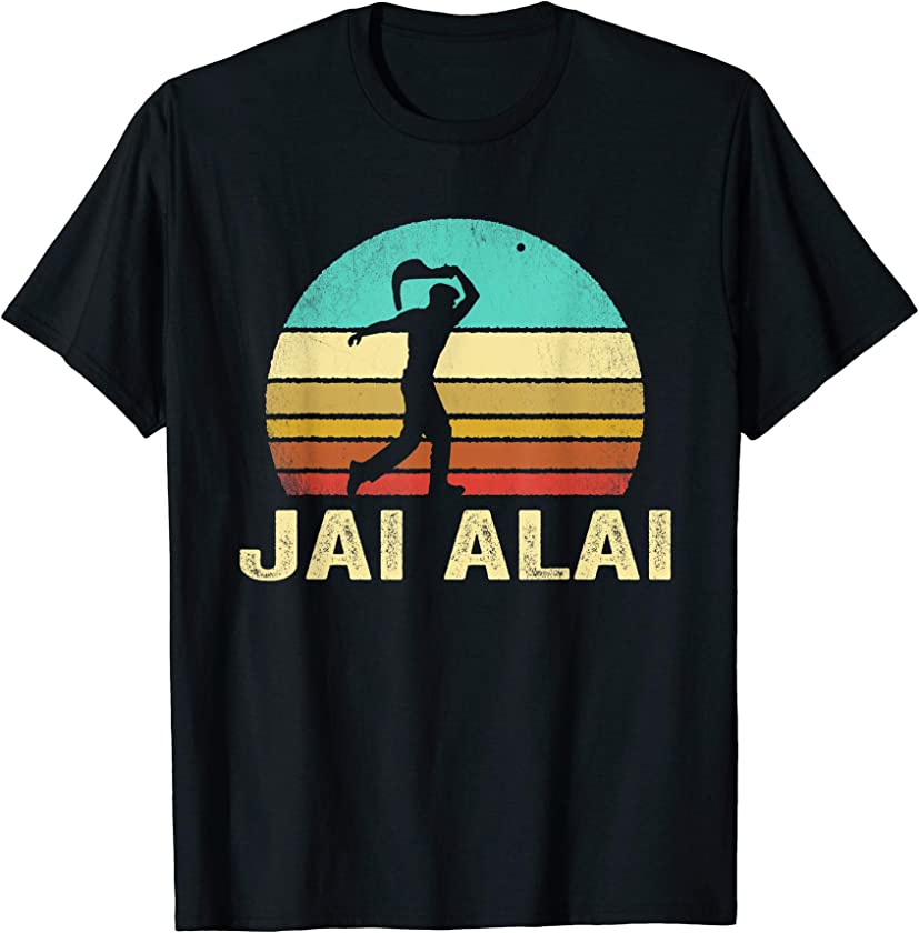 Vintage Jai Alai Shirt Sunset