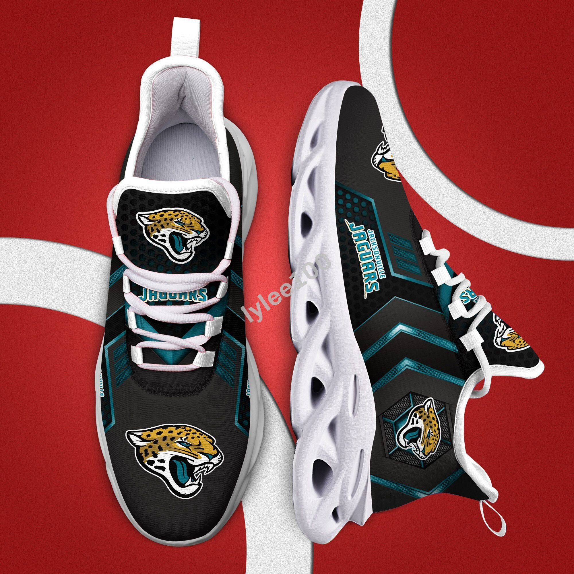 Jacksonville Jaguars Max Soul Sneakers, Sports Shoes, Shoes For Men And ...