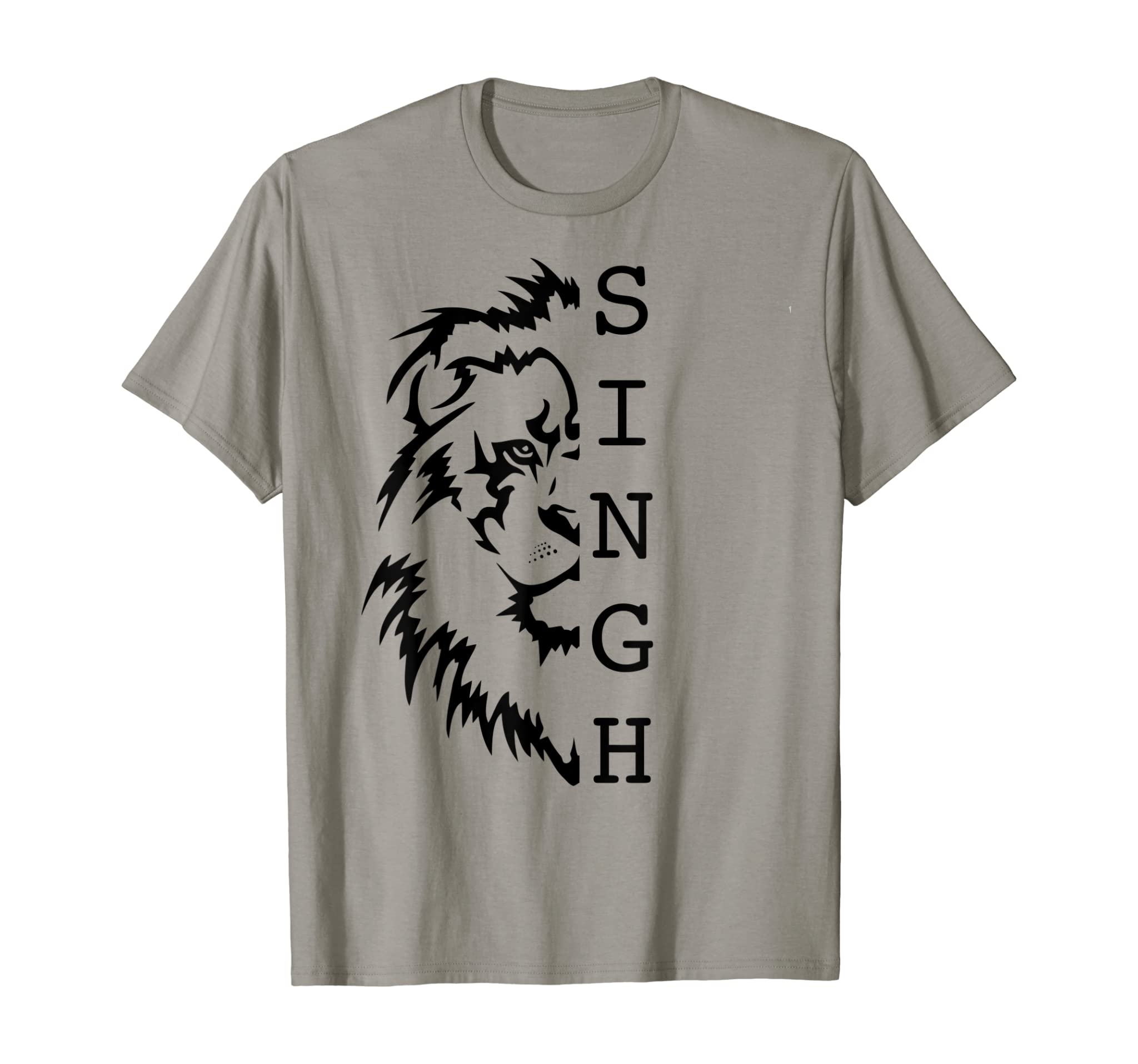 Singh Lion Indian Punjabi Designer T-Shirt