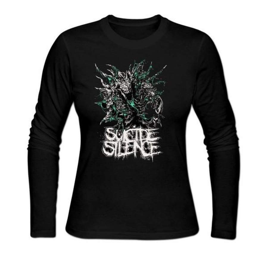 Mens Printed Suicide Silence Abomination Poster T Shirts