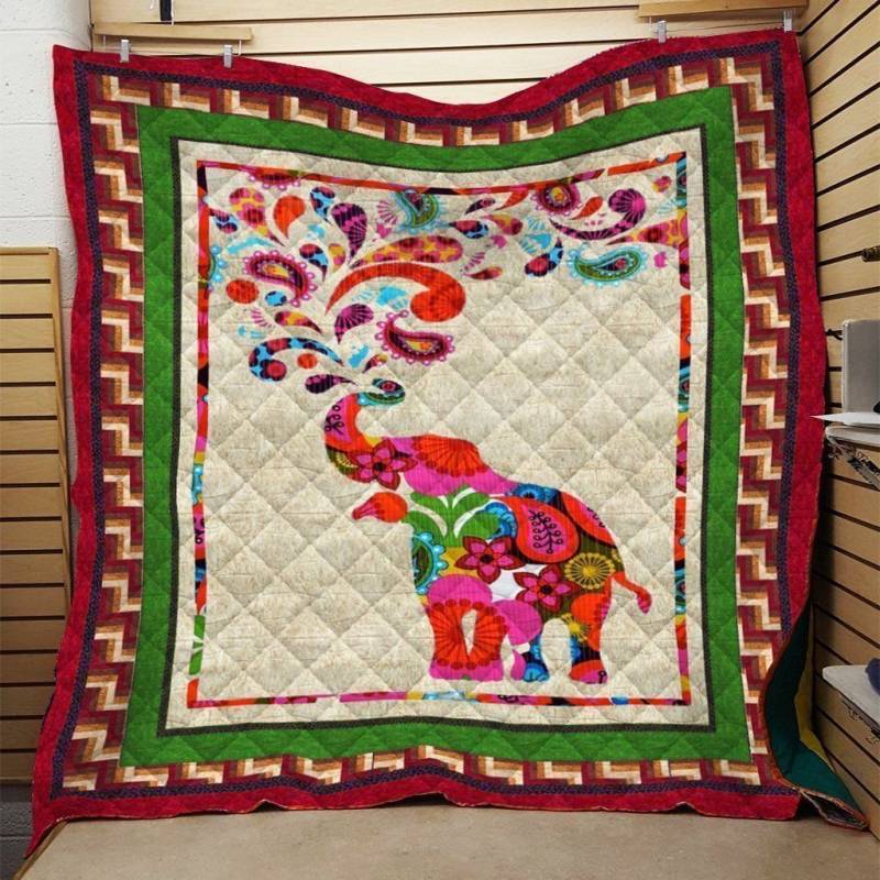 Elephant Voy V7 Quilt