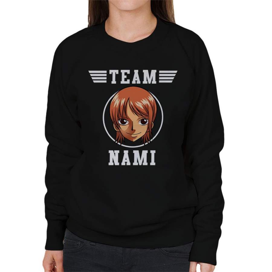 Team Nami One Piece Women’s Sweatshirt