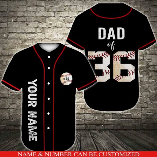 Custom Baseball Shirt For Baseball Lovers, Happy Father’S Day, Gift For Dad, Gift For Papa