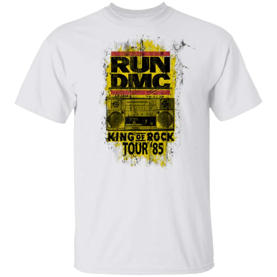 Run DMC Official King Of Rock Tour 85 TShirt