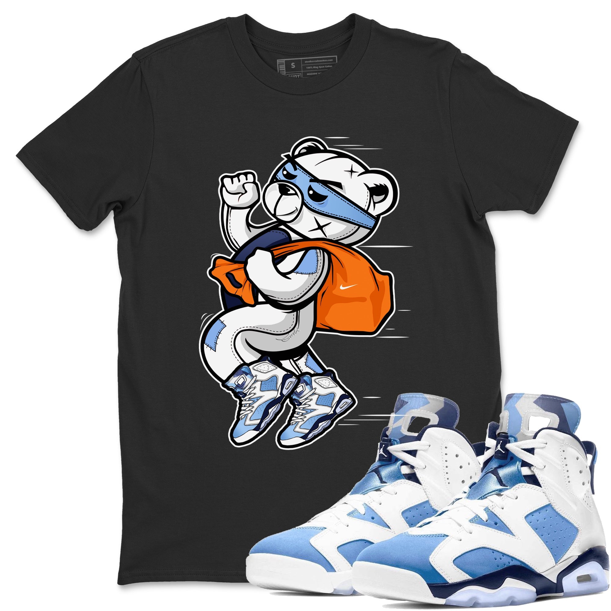 Thief Bear T-Shirt – Air Jordan 6 Unc